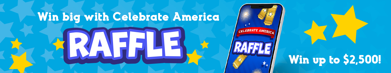 Celebrate America Raffle Banner