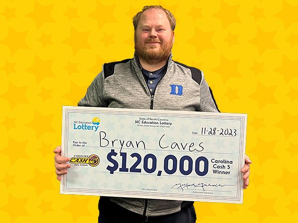 Johnston County man ‘ecstatic’ over $120,000 jackpot win