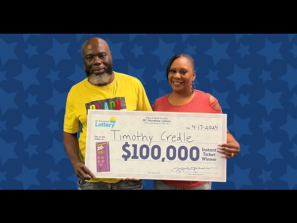Fayetteville man on his $100,000 win: “I thought I was seeing things” 