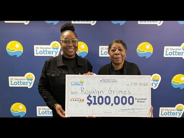 Beaufort County woman will use $100,000 Powerball win to help her family