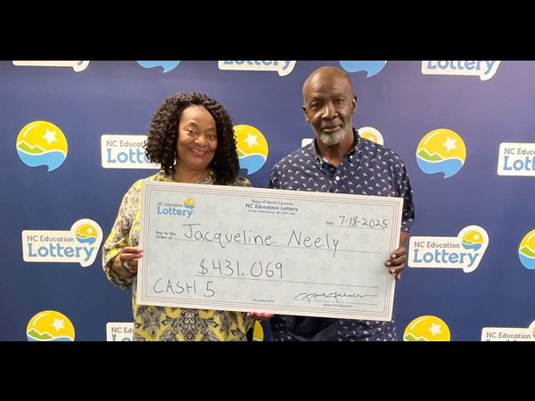 Mecklenburg County woman bags $431,069 Cash 5 jackpot