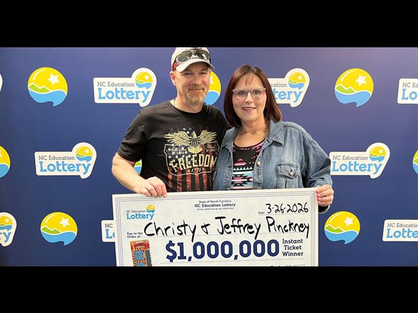 Winston-Salem couple will buy a house with $1 million win 