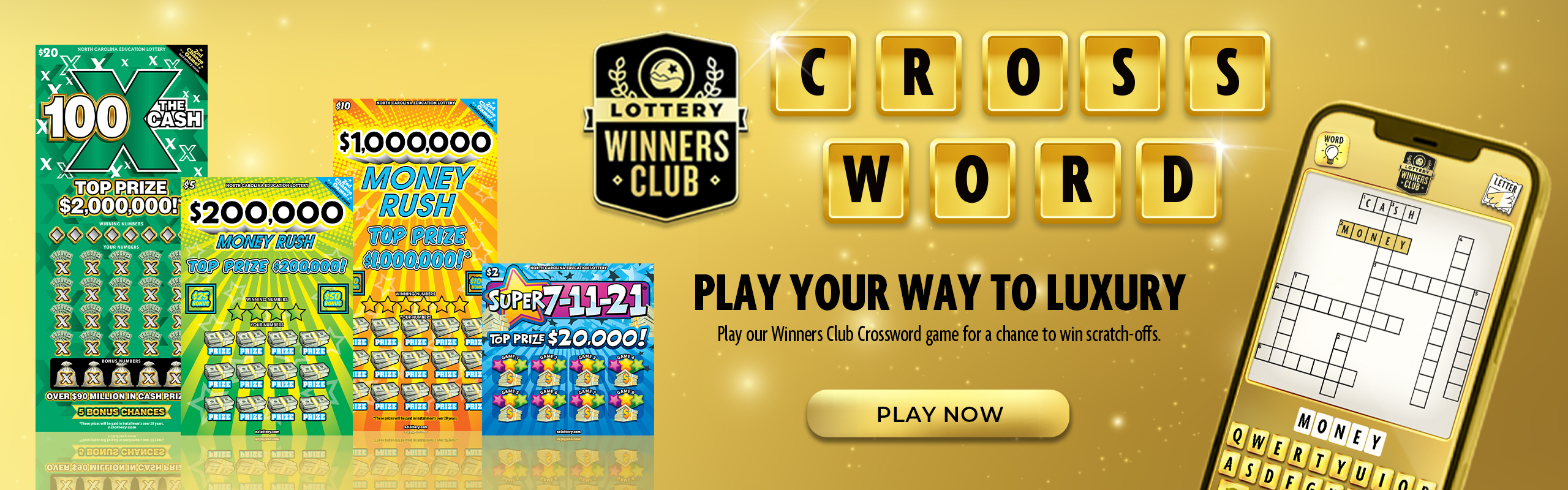 Winners Club Scratch Off Game