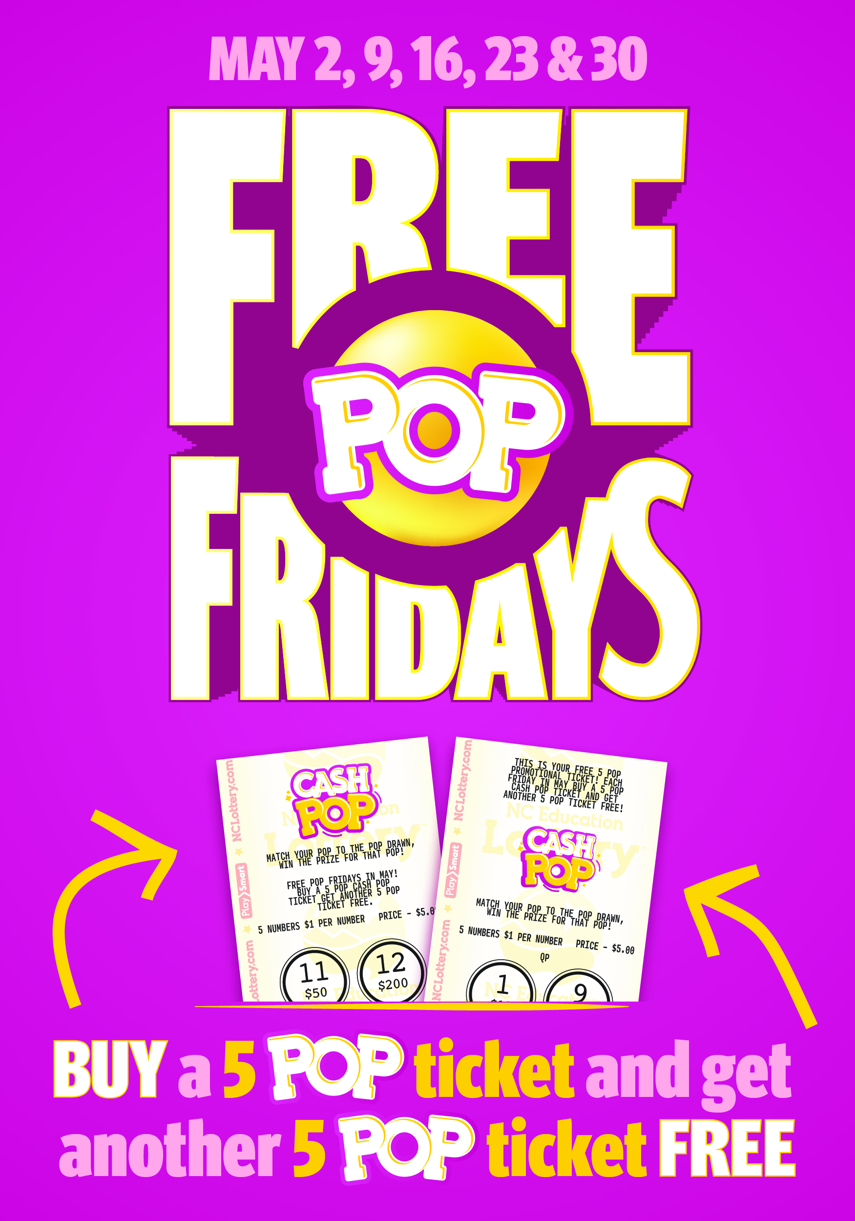 Free Cash POP Friday