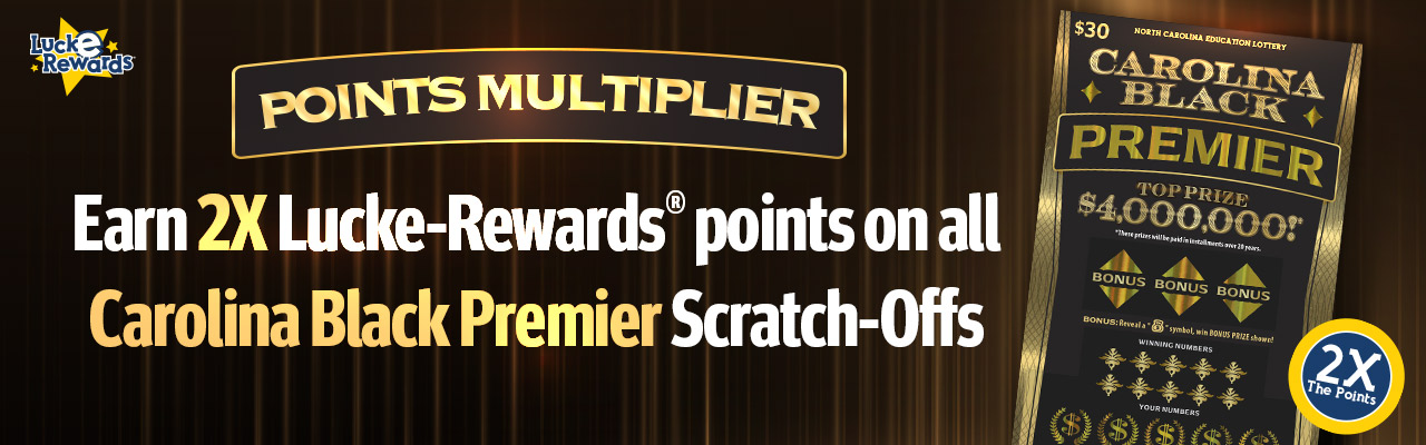 Carolina Black Premier Points Multiplier
