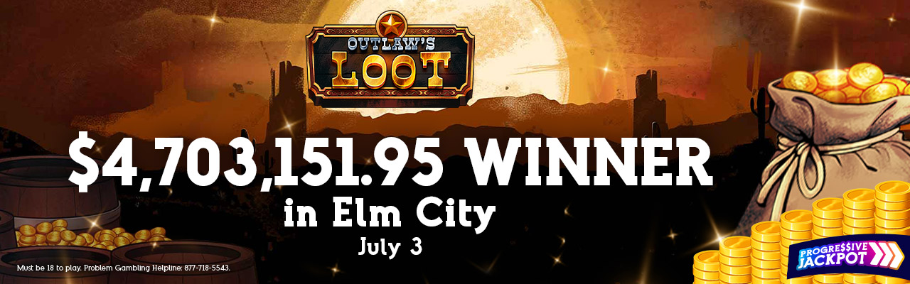 Outlaw's Loot Winner
