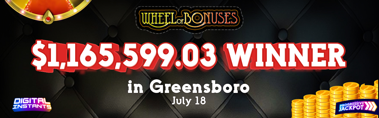 Wheel of Bonuses Winner