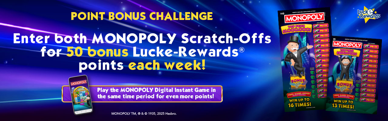 Monopoly Points Bonus Multiplier