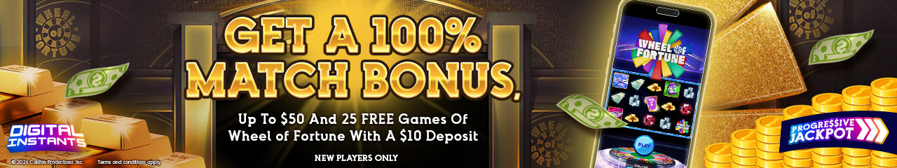 Welcome Offer Wheel of Fortune