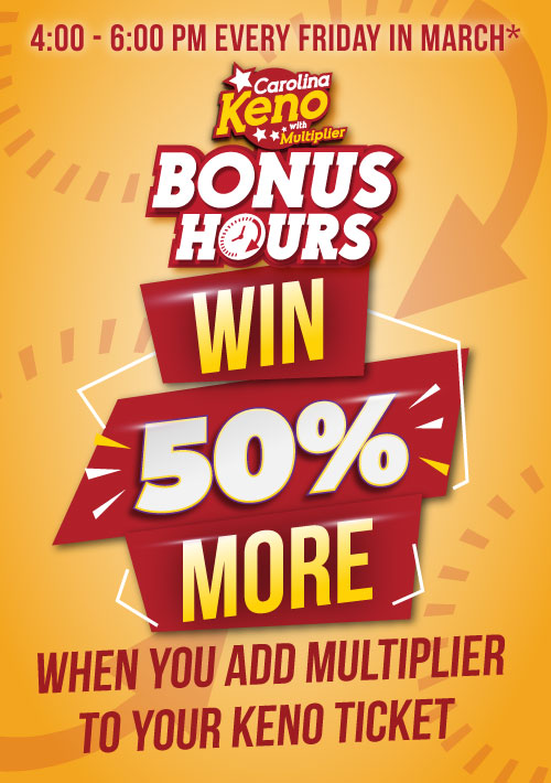 Keno Bonus Hours