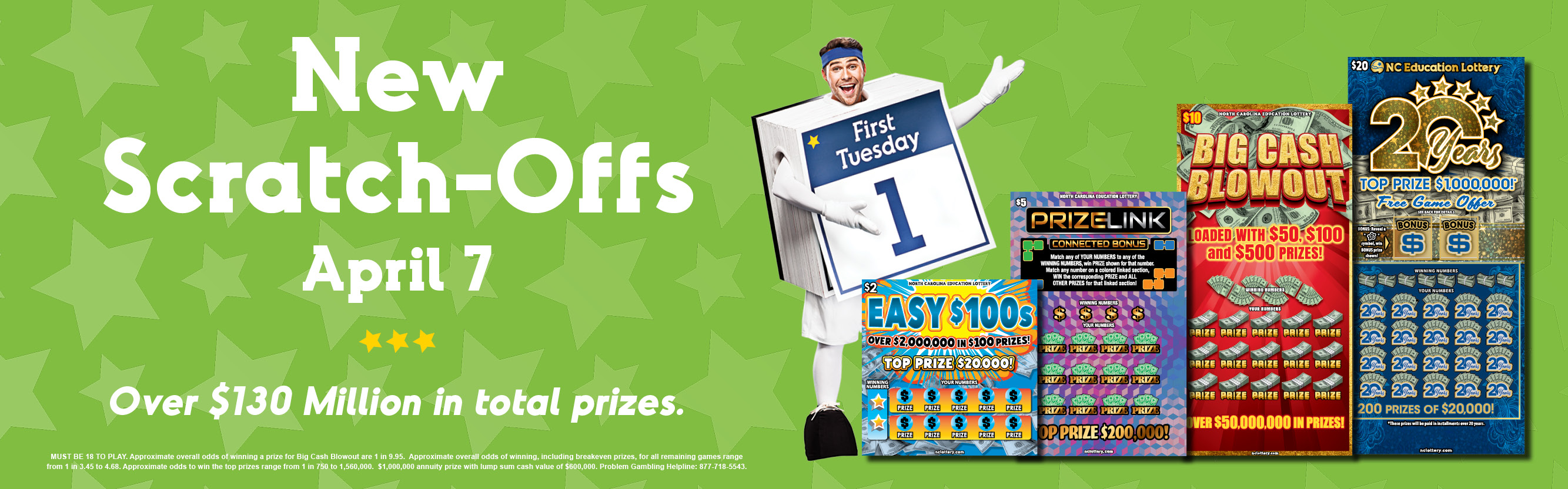 April Scratch Off Games