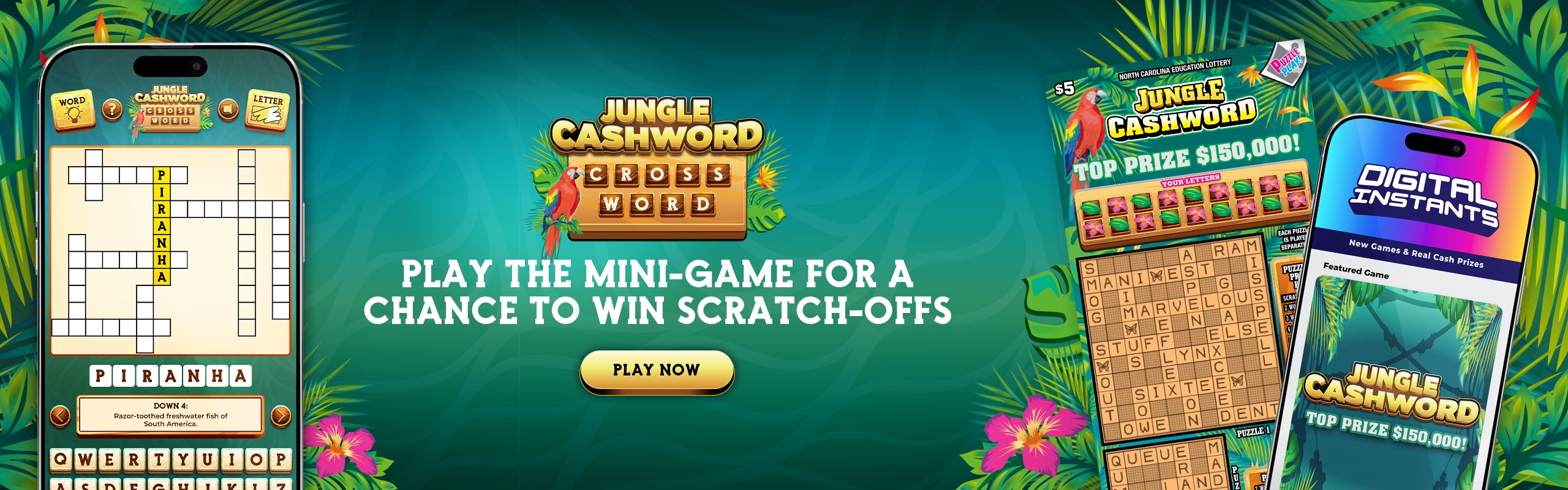 Jungle Cashword Social Media Game