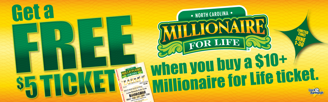 Millionaire for Life Draw Promotion