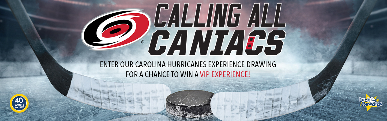Lucke-Rewards Drawing: Carolina Hurricanes Experience