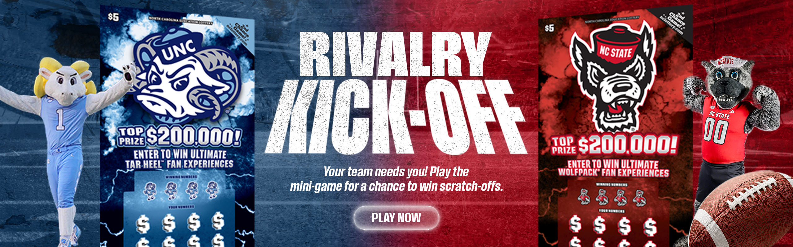 Rivalry Kick Off Mini Game