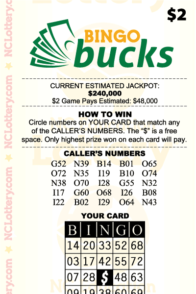 Game logo: Bingo Bucks