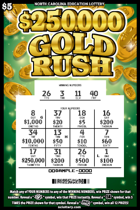 gold rush lotto results