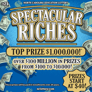 Game logo: Spectacular Riches
