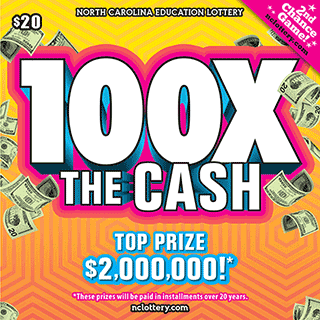 Game logo: 100X The Cash