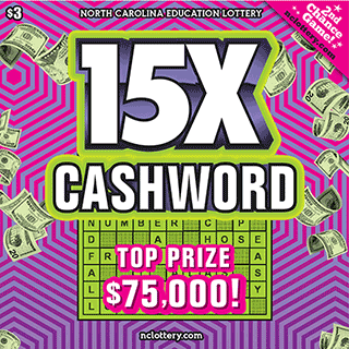 Game logo: 15X Cashword