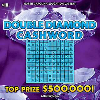 Game logo: Double Diamond Cashword
