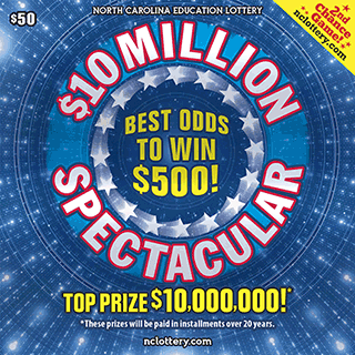 Game logo: $10 Million Spectacular