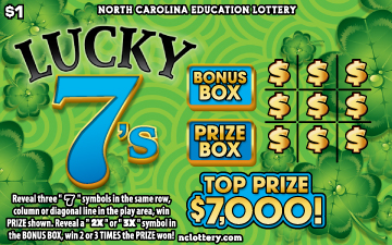 Scratch-Off - Lucky 7s | NC Lottery