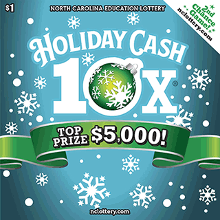 Game logo: Holiday Cash 10X