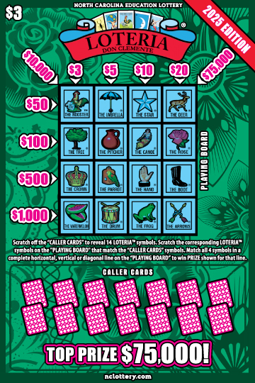 Scratch-Off - LOTERIA® | NC Lottery