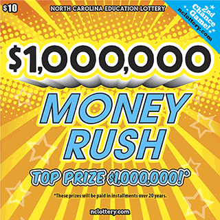 Game logo: $1,000,000 Money Rush