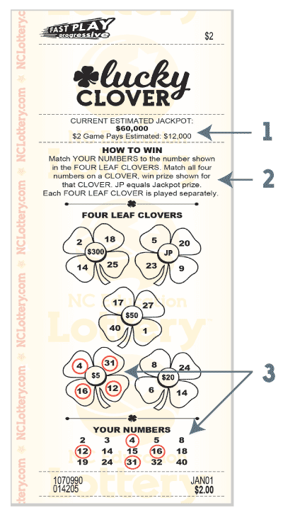 Fast Play Example Playslip