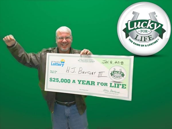 Lucky for life' feeling nets Charlotte man $25,000 a Year ...