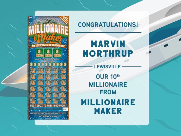 Forsyth County man ‘in disbelief’ after $1 million win