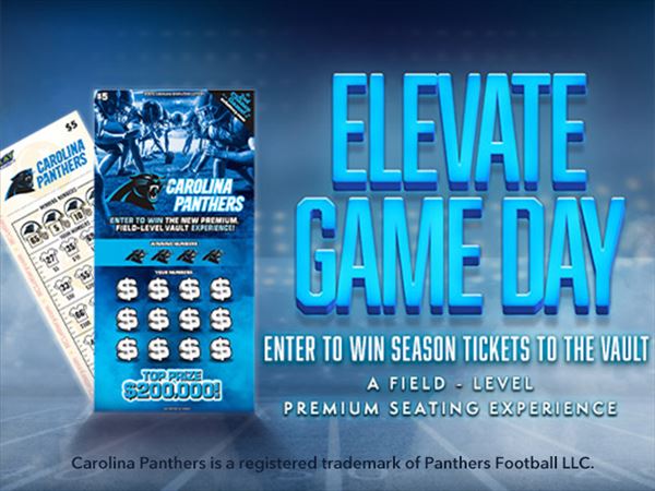 Carolina Panthers' fan scores $200,000 prize on scratch-off